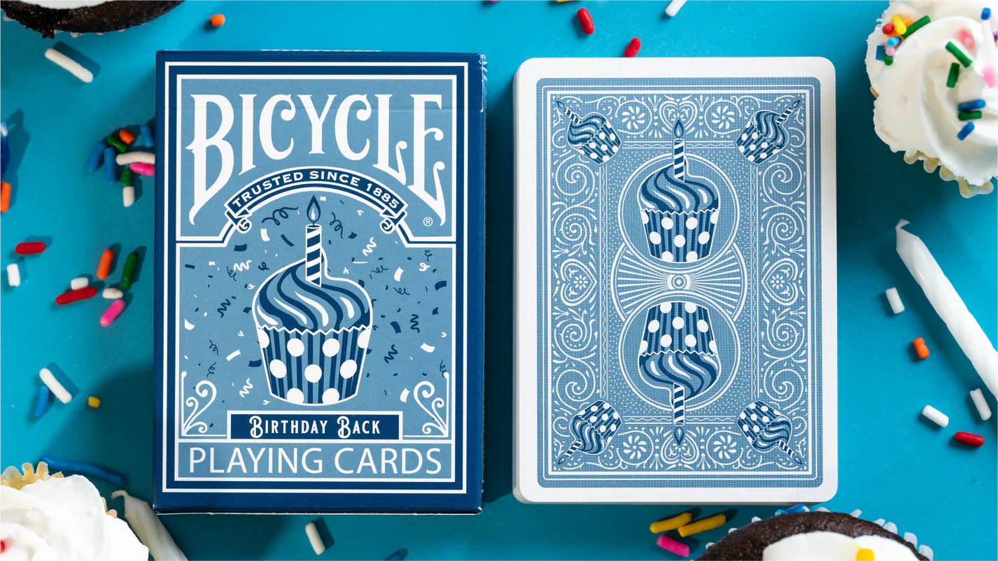 Bicycle Birthday Back Playing Cards â Celebrate in Style! ð