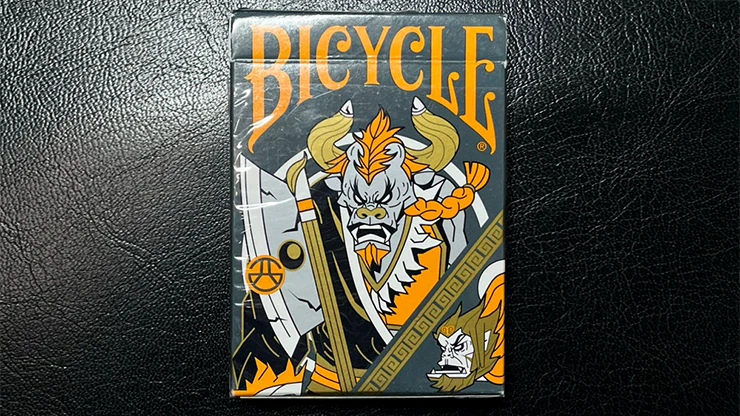 Bicycle Bull Demon King Demolition Grey Playing Cards