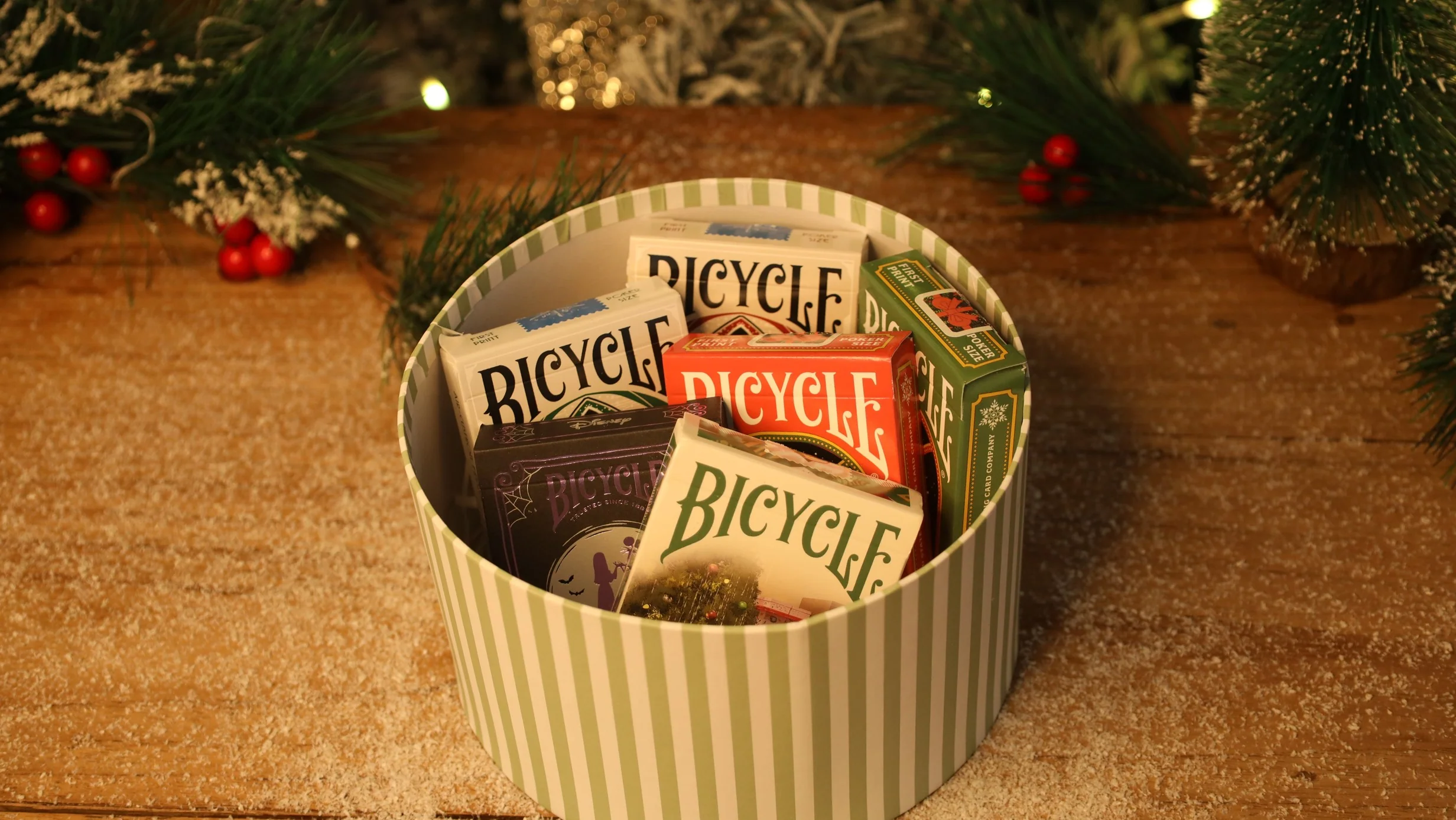 Bicycle Christmas Bundle: 6 Merry Playing Card Decks